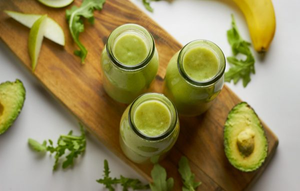 Pear, Avocado and Rocket Green Smoothie