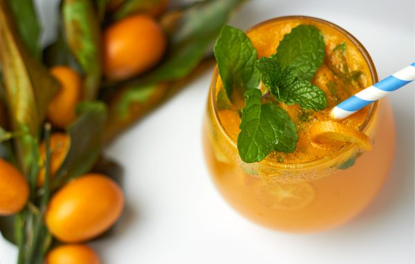 Mandarin Kumquat Spritzer