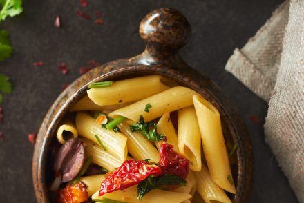 Chilli and Garlic Penne Pasta