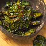 Smoky BBQ Kale and Basil Chips