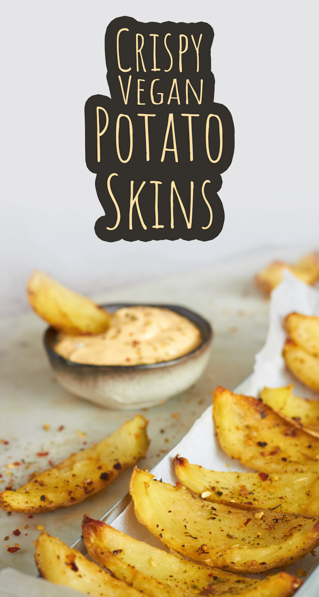 Crispy Vegan Potato Skins